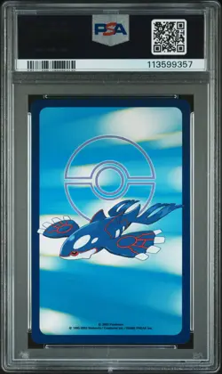 2003 POKEMON SAPPHIRE VERSION PLAYING CARDS ACE OF SPADES PIKACHU PSA 10 - Image 2