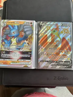 Pokemon TCG Jumbo Card Lot with Themed Binder Multiple Cards - Image 5