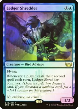 Ledger Shredder x1 Streets of New Capenna MTG Magic the Gathering Card - Image 1