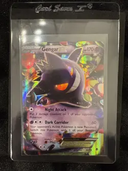 Pokemon Gengar EX Holo Ultra Rare TCG Card 34/119 Phantom Forces - Image 4