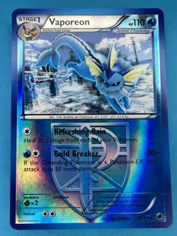 Vaporeon (Team Plasma) 20/116 Plasma Freeze Reverse Holo Pokemon Card - Image 1