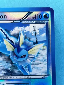 Vaporeon (Team Plasma) 20/116 Plasma Freeze Reverse Holo Pokemon Card - Image 2
