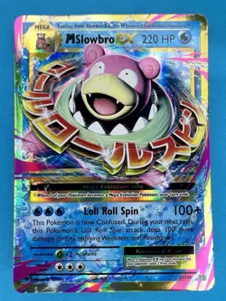 Pokemon TCG Mega Slowbro EX Holo Rare Card 27/108 XY Evolutions - Image 1