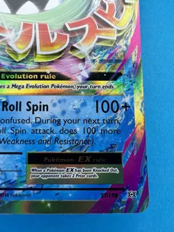 Pokemon TCG Mega Slowbro EX Holo Rare Card 27/108 XY Evolutions - Image 5