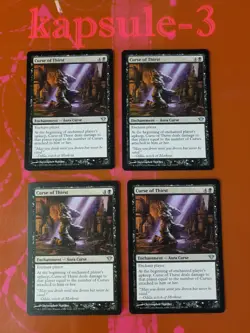 4x Curse of Thirst | Dark Ascension | MTG Magic Cards - Image 1