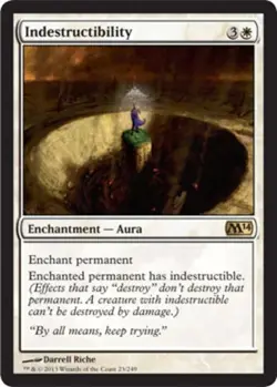 MTG Indestructibility - Magic 2014 #23 NM - Image 1