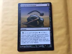 Miscut Surgical Extraction New Phyrexia Misprint MTG Magic GENUINE - Image 1