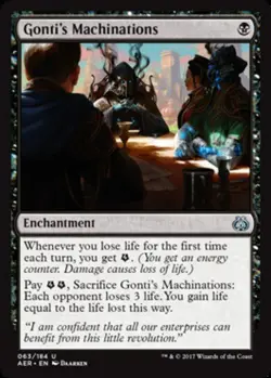 4x Gonti's Machinations NM-Mint, English Aether Revolt MTG Magic - Image 1