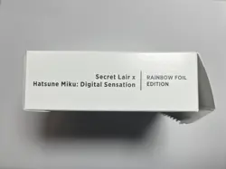 HATSUNE MIKU DIGITAL SENSATION Secret Lair Foil Edition MTG Unused - Image 1