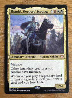 MTG Dominaria United Commander, Shanid, Sleepers' Scourge - Image 1