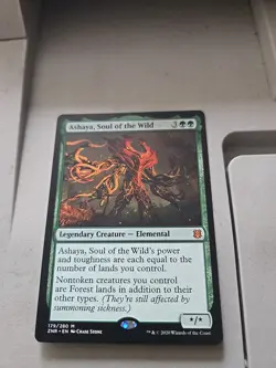 Ashaya, Soul of the Wild ZNR NM MTG - Image 1