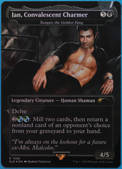 Ian Convalescent Charmer Tasigur Golden Fang Secret Lair Promo FOIL PLD 505480 - Image 1
