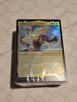 Tidus, Yuna's Guardian Commander Final Fantasy Magic MtG Sealed Deck Only No Box - Image 1