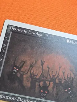 ⚫⚫⚫ 1994 Magic The Gathering DEMONIC HORDES REVISED 3RD EDITION PLAYED ⚫⚫⚫ - Image 3