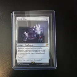 FF MTG Genji Glove FIN 0258 Final Fantasy Non Foil - Image 1