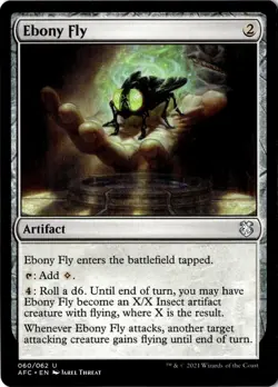 Ebony Fly U Commander: Adventures in the Forgotten Realms 60 NM - Image 1