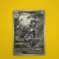 Pokemon Mega Evolution Steelix Illustration Rare 150/132 - Image 1