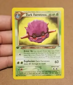 POKEMON TCG 1ST EDITION DARK FORRETRESS 35/105 ◇ UNCOMMON NEO DESTINY VINTAGE NM - Image 1