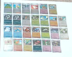32 Lot 2025 Pokemon Mega Evolution Reverse Holo Holofoil Foil W Alakazam Fearow - Image 1
