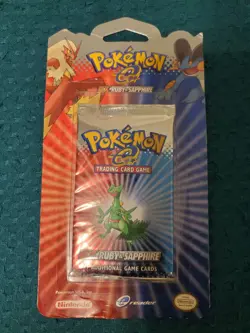 Pokemon EX Ruby & Sapphire Blister Booster Pack Sceptile Artwork 2003 - Image 1
