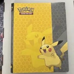 Ultra Pro Collector Pokemon Binder Album 9 Pocket 2014 Pikachu - Used - Image 1