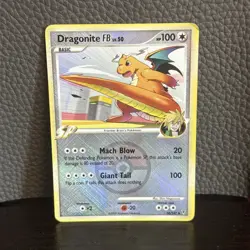 Pokemon TCG Dragonite FB 56/147 Supreme Victors Crosshatch Holo LP - Image 1