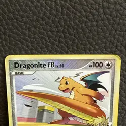 Pokemon TCG Dragonite FB 56/147 Supreme Victors Crosshatch Holo LP - Image 2