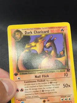 Pokemon TCG Dark Charizard 1st Edition Non-Holo Rare - Image 2