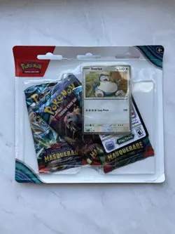 Pokemon Scarlet & Violet: Twilight Masquerade 3-Pack Booster Blister - Snorlax - Image 1