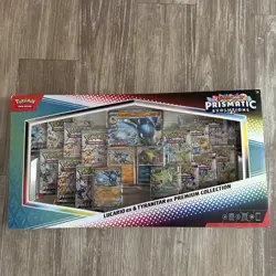 Pokemon Prismatic Evolutions Lucario Ex and Tyranitar Ex *See Pic* - Image 1