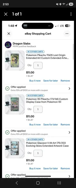 X14 Custom Pokemon Cases Bundle - Image 1