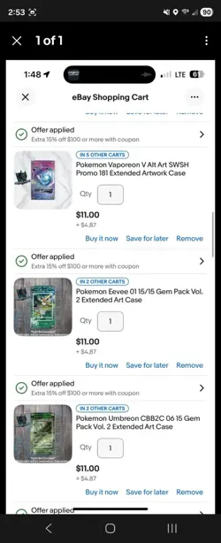 X14 Custom Pokemon Cases Bundle - Image 3