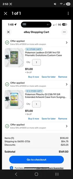X14 Custom Pokemon Cases Bundle - Image 4