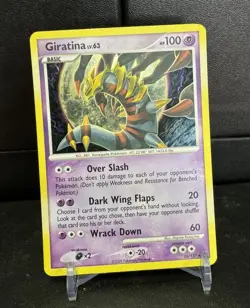 Pokemon Giratina 10/127 Platinum Holo (LP) - Image 1