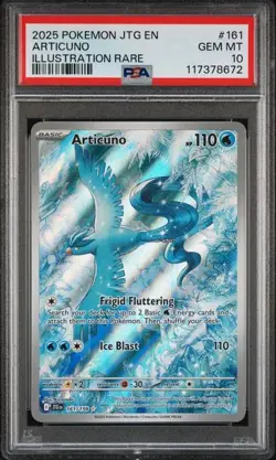 ARTICUNO Journey Together Holo Illustration Rare #161 PSA 10 Pokemon - Image 1