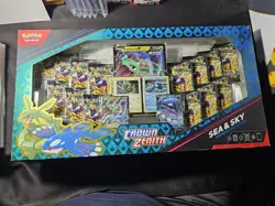 Pokemon TCG Crown Zenith Sea & Sky Premium Collection Box - Factory Sealed - Image 1