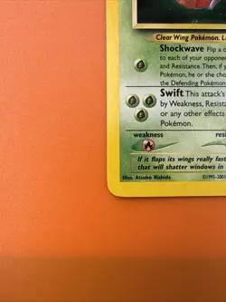 Pokemon TCG Yanma 17/75 Neo Discovery Holo Swirl LP Free Shipping! - Image 4