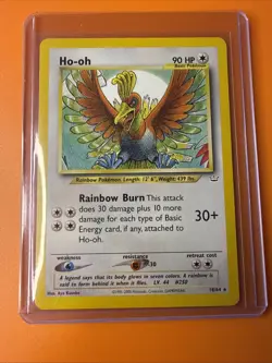 Pokemon TCG Ho-oh 18/64 Neo Revelation Regular LP Free Shipping! - Image 1