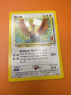 Pokemon TCG Ho-oh 18/64 Neo Revelation Regular LP Free Shipping! - Image 2