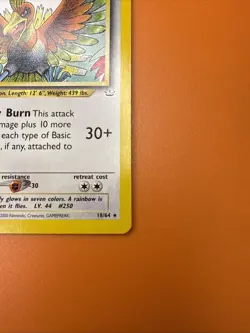 Pokemon TCG Ho-oh 18/64 Neo Revelation Regular LP Free Shipping! - Image 4