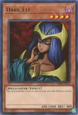 Yugioh! LP Dark Elf - MRD-EN113 - Rare - Unlimited 25th Anniversary Edition Ligh - Image 1