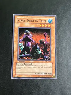 yu gi oh virus infetta tribu sd4-it007 comune 1ed per mazzo goat vintage old - Image 1