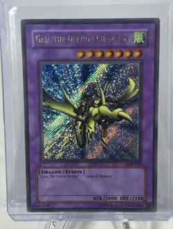 Yu-Gi-Oh Gaia the Dragon Champion LOB-125 Secret Rare - Image 1