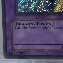 Yu-Gi-Oh Gaia the Dragon Champion LOB-125 Secret Rare - Image 5