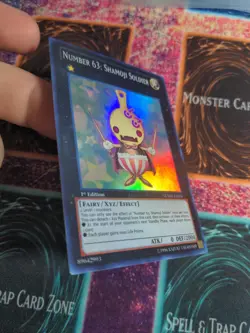 Yu-Gi-Oh! Number 63: Shamoji Soldier NUMH-EN031 1st Edition Super Rare NM a1/ - Image 2