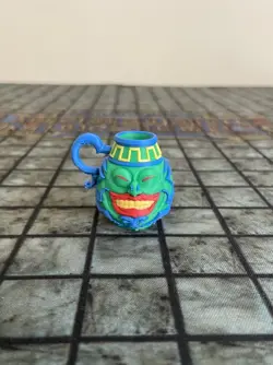 Yugioh Dungeon Dice Monsters Custom Pot Of Greed Figure - Image 1