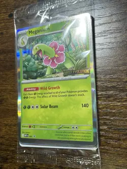 Pokemon Mega Evolution STAFF Prerelease Promos Full Set of 4 Cards SEALED - Image 5