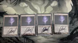 Eye Of Ugin Playset (Four Cards) Signed MTG - Image 1