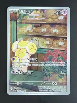 Pokemon TCG - Fidough 213/198 - Scarlet & Violet Base Set Illustration Rare Card - Image 1