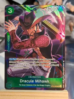 Dracule Mihawk (Illustration Box Vol.4) ST12-003 One Piece Promotion Cards Foil - Image 1